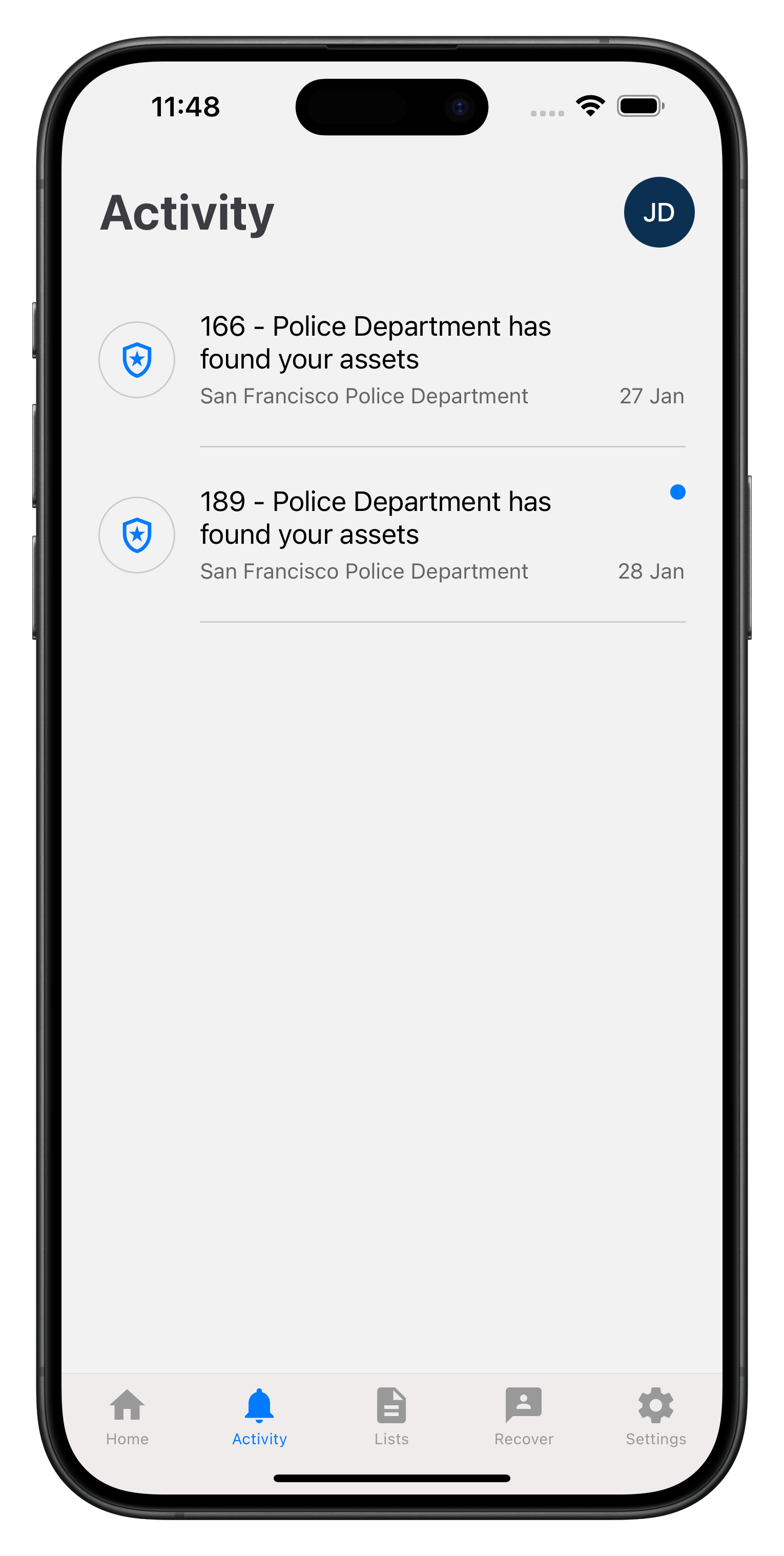 Manage your asset details